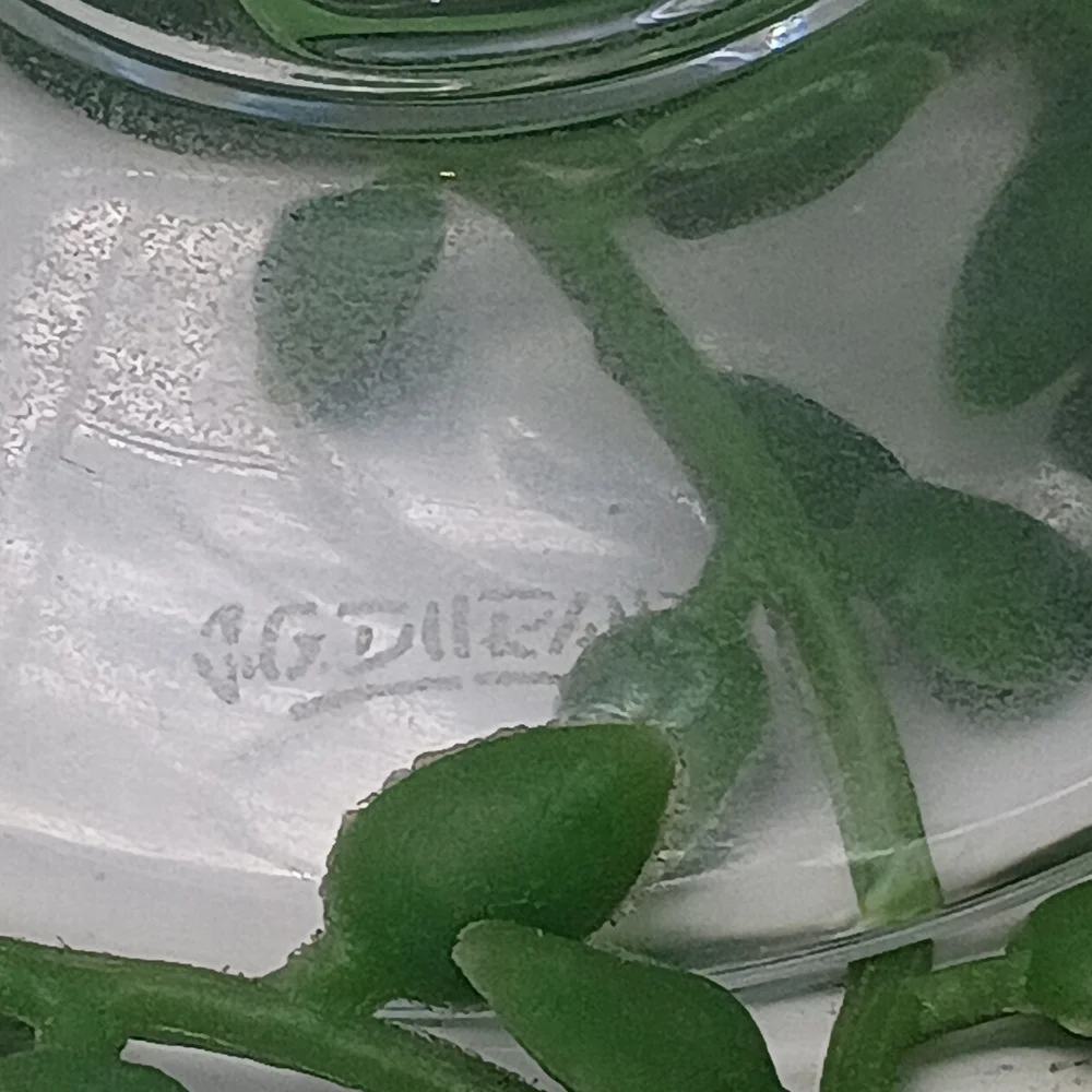 J.G. Durand elegant clear